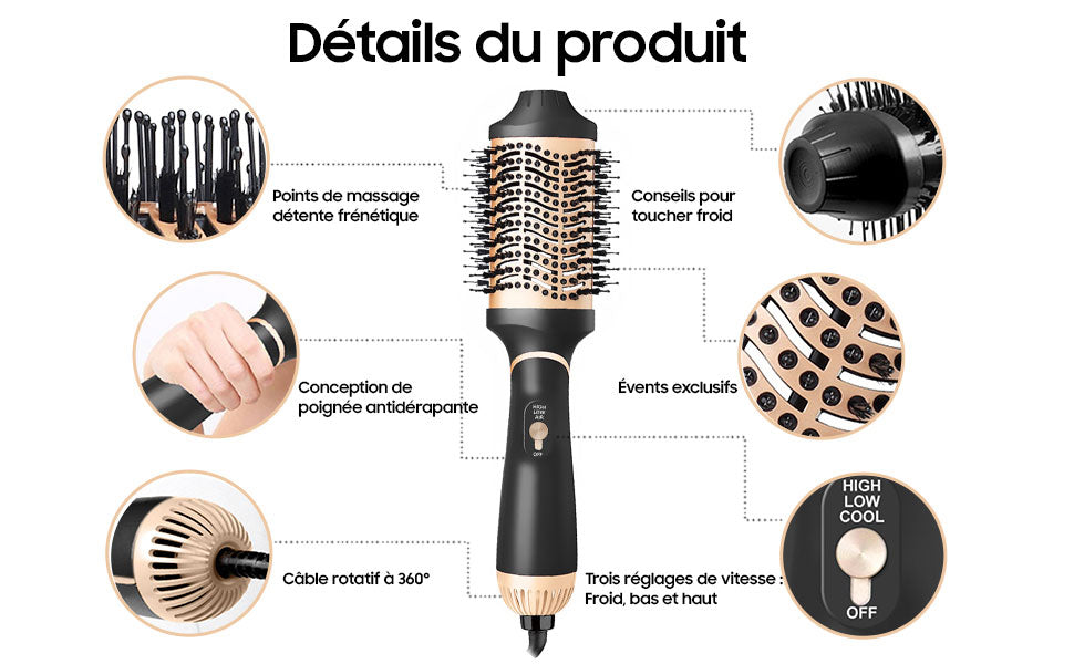 Brosse Soufflante 2.0 Hair-Lux